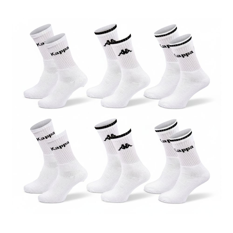 Calze x6 Uomo Crew