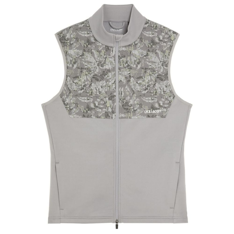 Giacca senza maniche Uomo Golf Printed Windjammer Full Zip