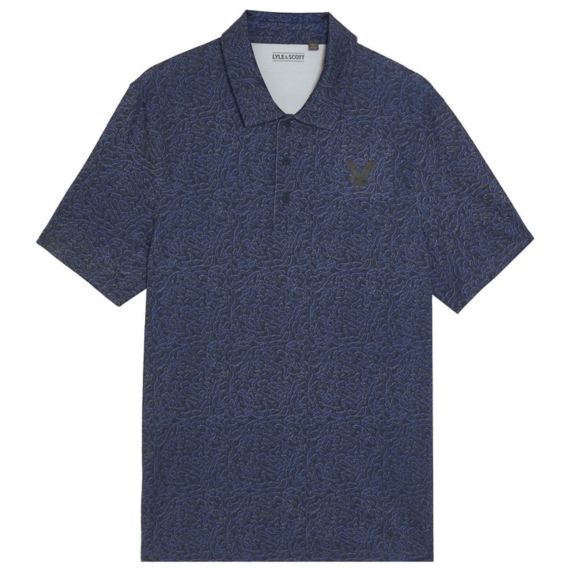 Polo maniche corte Uomo Golf Micro Contour Printed