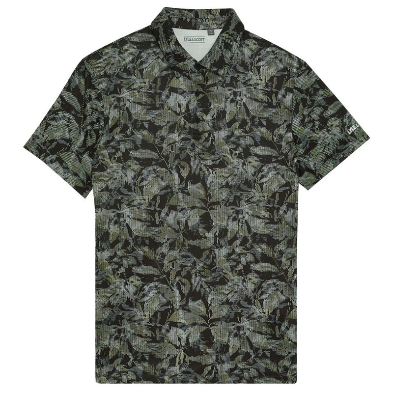 Polo maniche corte Uomo Golf Digital Floral