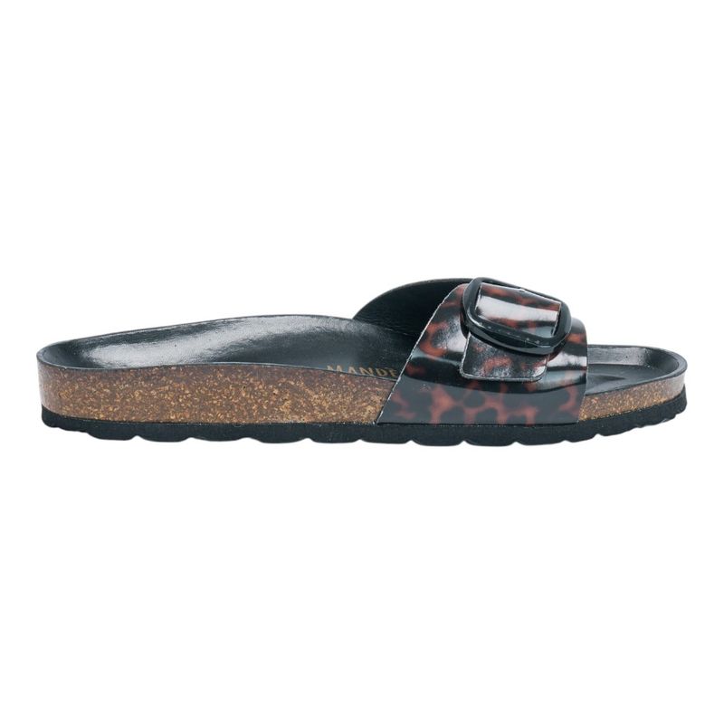 Sandali Donna Agata Big Buckle Tortoiseshell