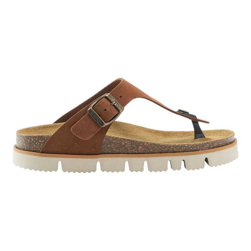 Sandali Donna Blanca Suede Chestnuts
