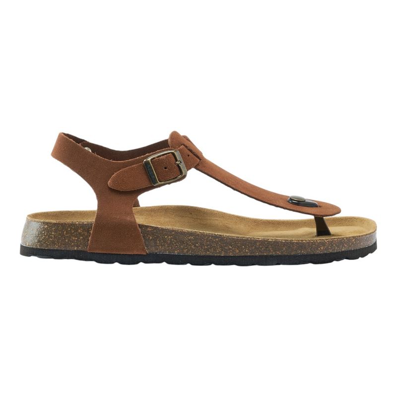 Sandali Uomo Leon Suede Chestnuts