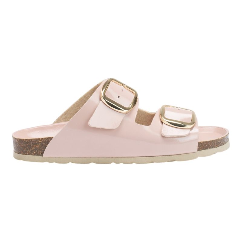 Sandali Donna Alberto Big Buckle Antic Rose