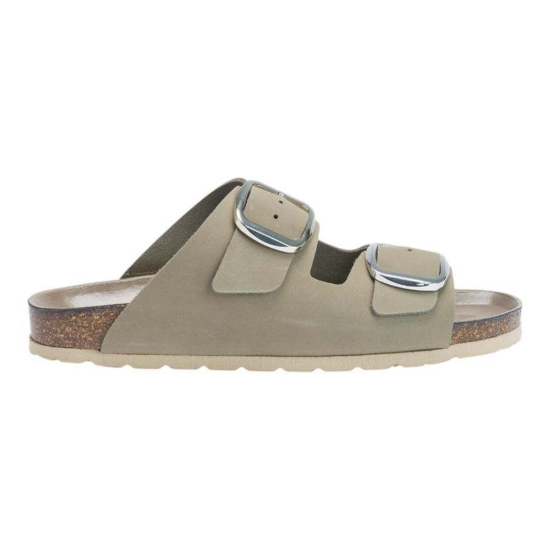 Sandali Donna Alberto Big Buckle Nubuck