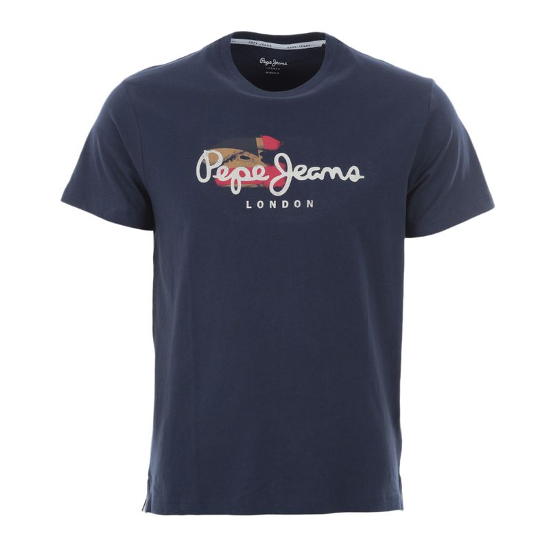 T-Shirt Uomo Pc Color Front Flag