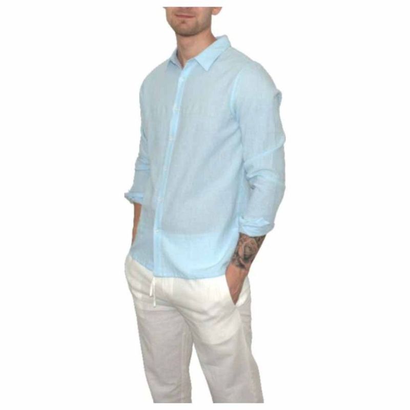 Camicia Uomo Linen