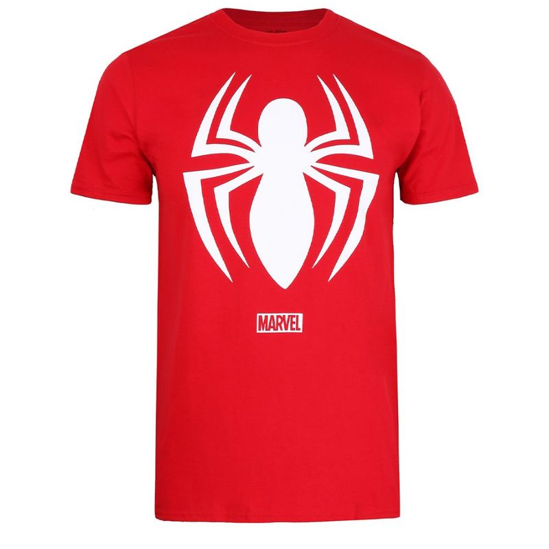 T-shirt maniche corte Uomo Spiderman Logo