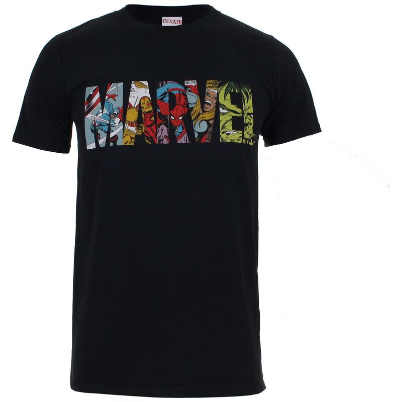 T-Shirt Uomo Comic Strip Logo