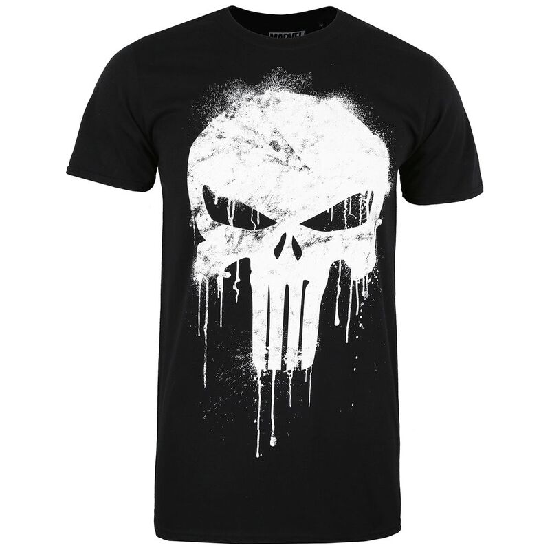 T-Shirt Uomo Punisher Skull