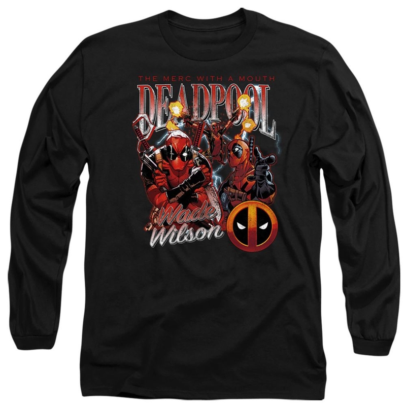T-shirt maniche lunghe Uomo Deadpool Homage Tee