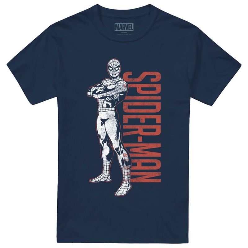 T-shirt maniche corte Uomo Spiderman Hero Stance