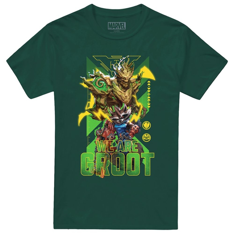 T-shirt maniche corte Uomo Rivals Guardians We Are Groot Trend