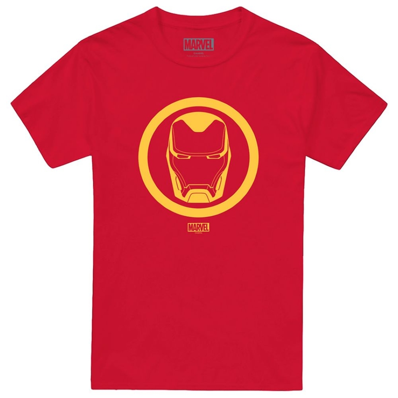 T-shirt maniche corte Uomo Iron Man Emblem