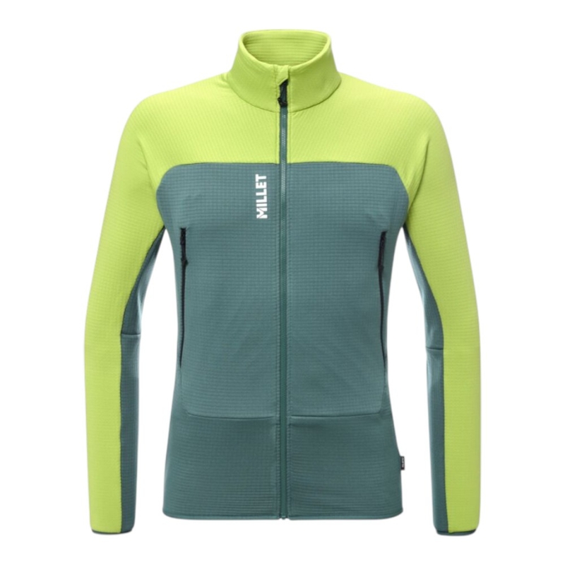 Giacca pile Uomo Fusion Grid