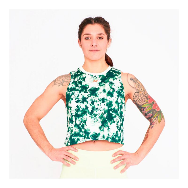 Gilet Donna Thaesia Military Tie&Dye