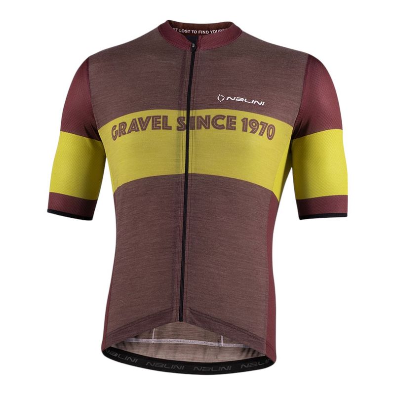 Maglia ciclismo Uomo Wool Zip