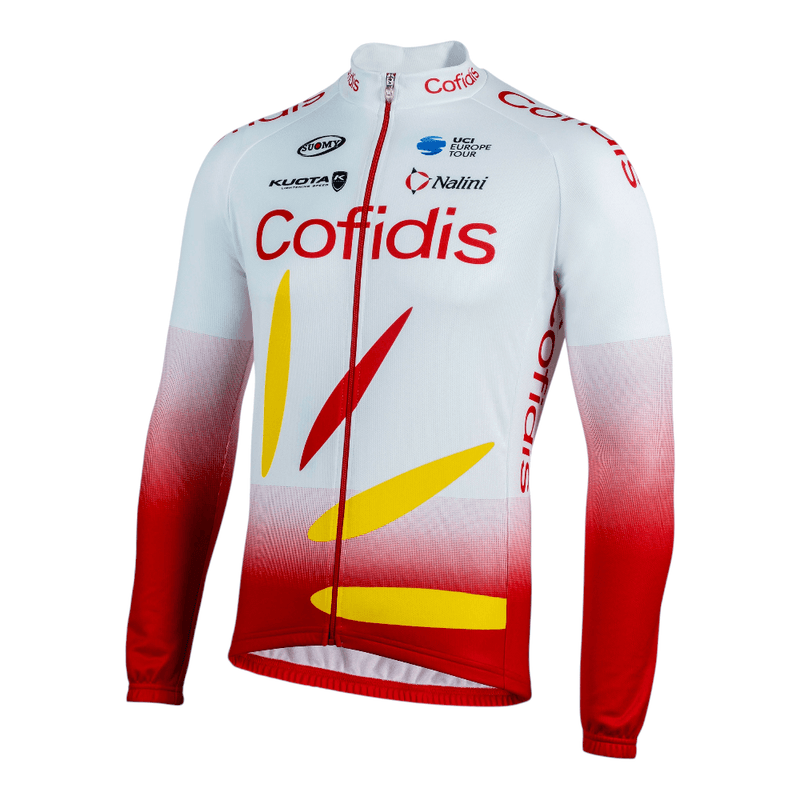 Maglia da ciclismo maniche lunghe Uomo Cofidis