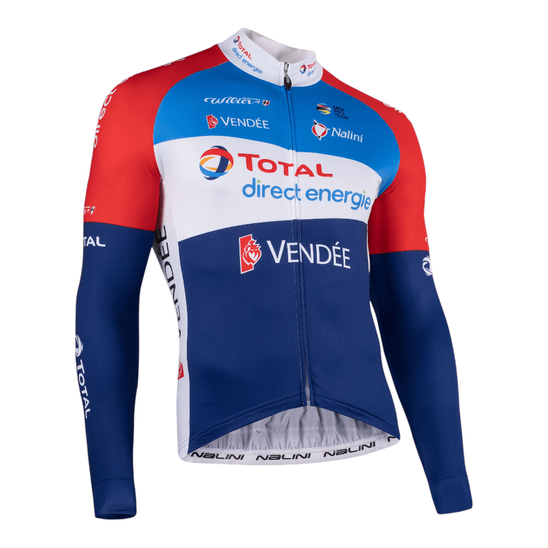 Maglia da ciclismo maniche lunghe Uomo Total Direct Energie