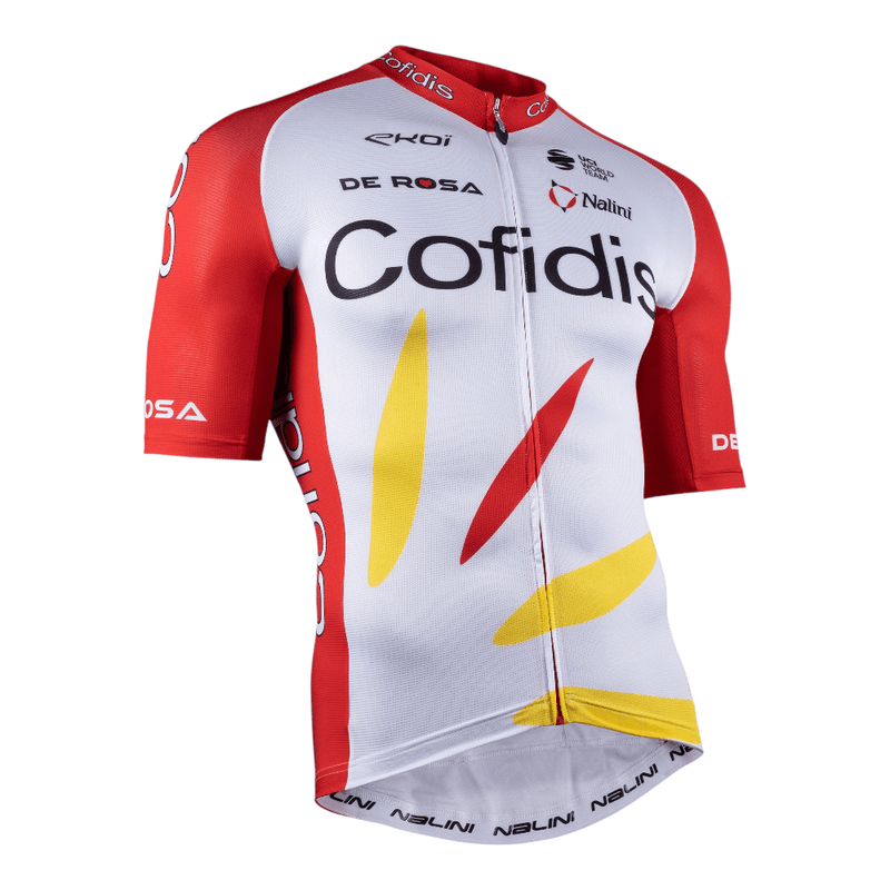 Maglia da ciclismo maniche corte Uomo Cofidis