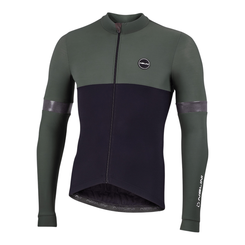 Maglia da ciclismo maniche lunghe Uomo Warm Wrap