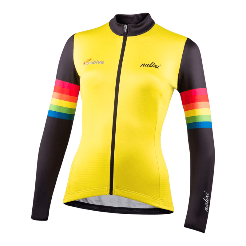 Maglia da ciclismo maniche lunghe Donna Stripes