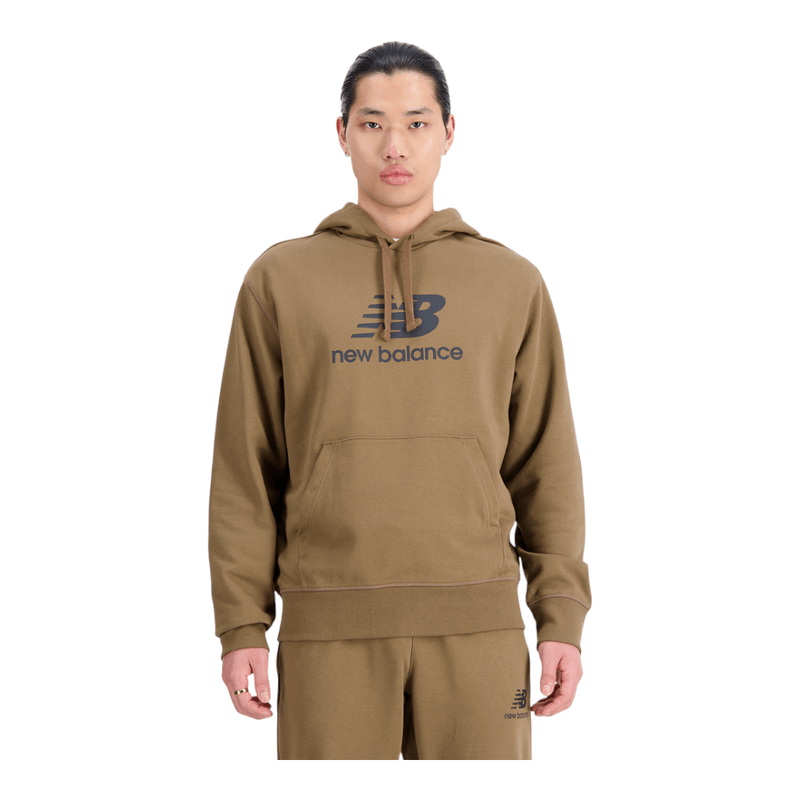 Felpa con cappuccio Uomo Essentials Stacked Logo