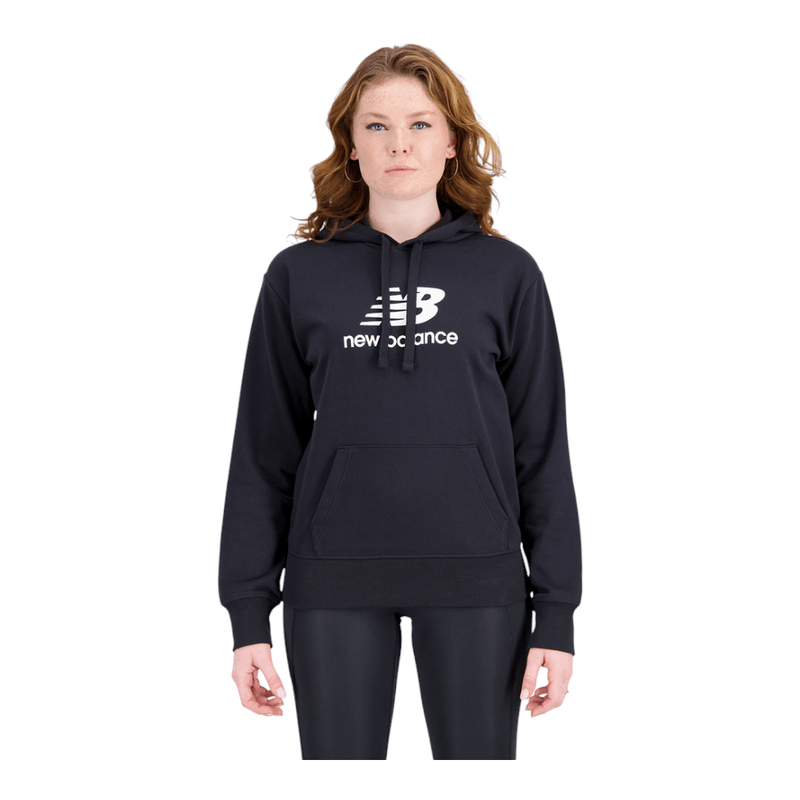 Felpa con cappuccio Donna Essentials Stacked Logo