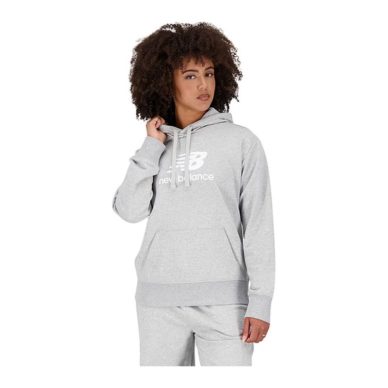 Felpa con cappuccio Essentials Stacked Donna Essentials Stacked Logo
