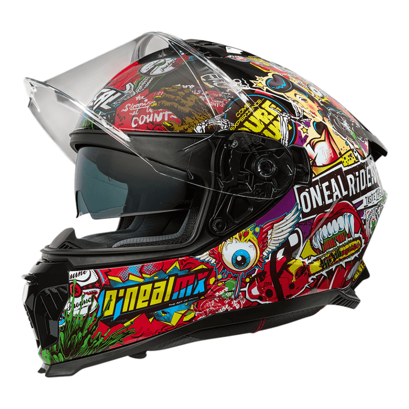 Casco da moto Uomo Challenger Crank
