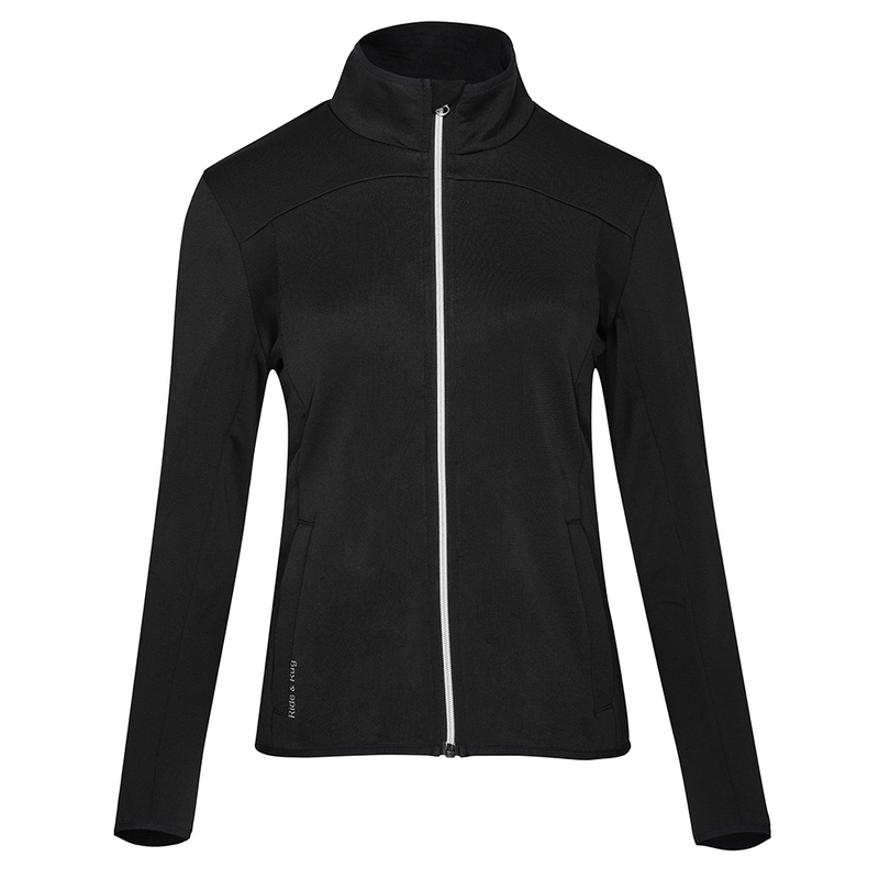Felpa pile Donna Ava Full Zip Grid