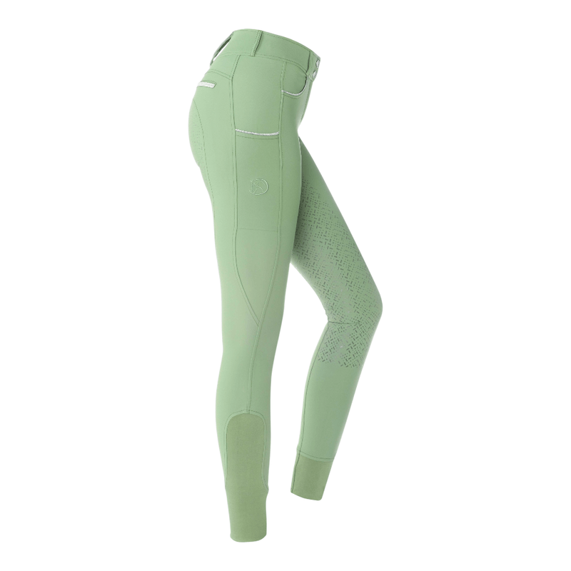Pantaloni con anatomico siliconato Donna High Waist Glitter Design 2.0