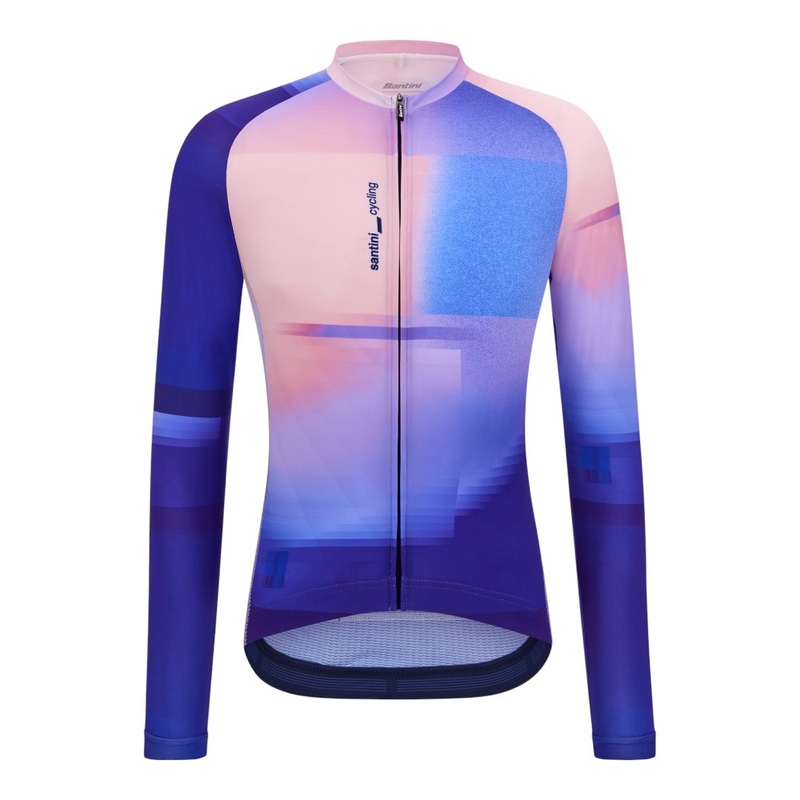 Maglia da ciclismo maniche lunghe Uomo Luce