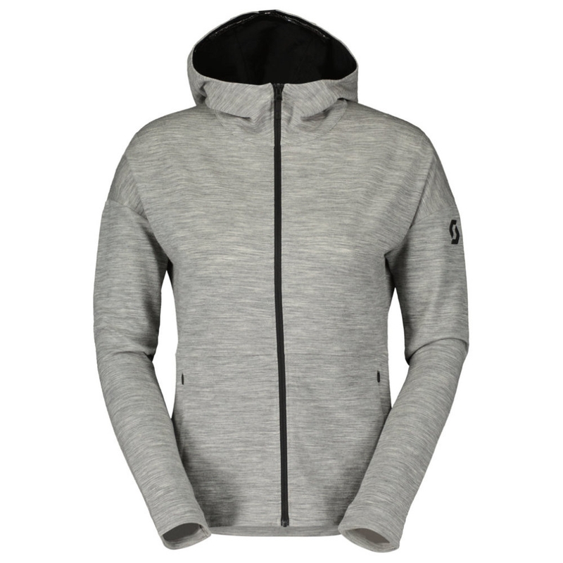 Felpa con cappuccio Donna Commuter Merino