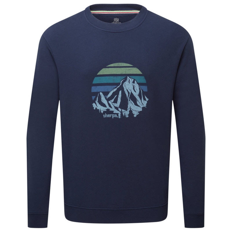Felpa pile Uomo Pokhara Sunset Crew