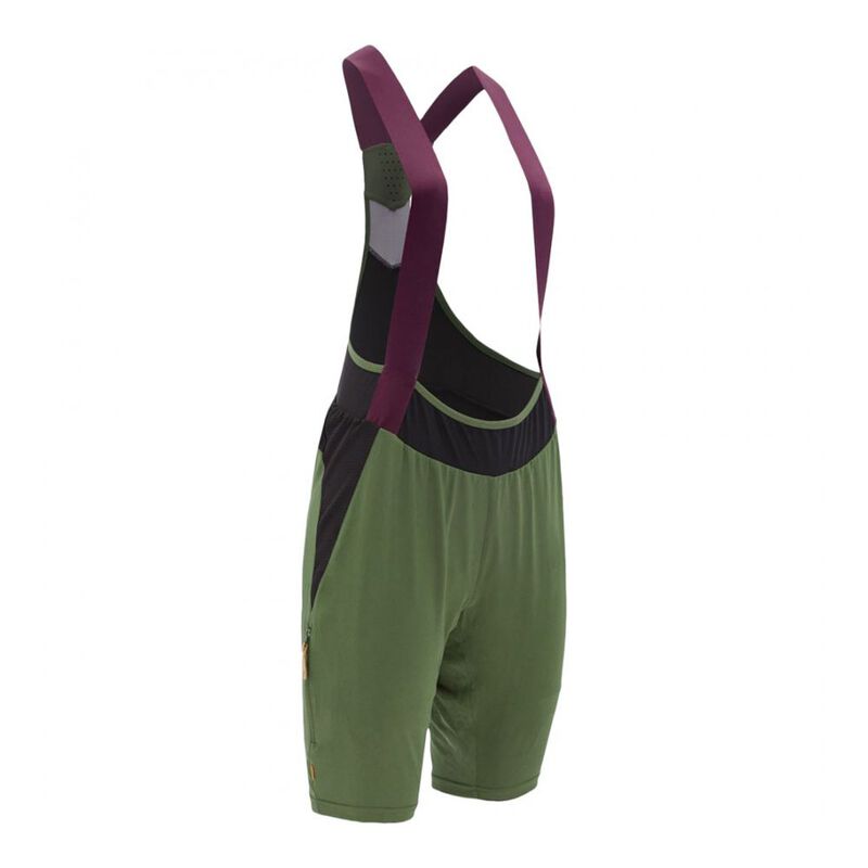 Pantaloncini con bretelle Donna Larrea