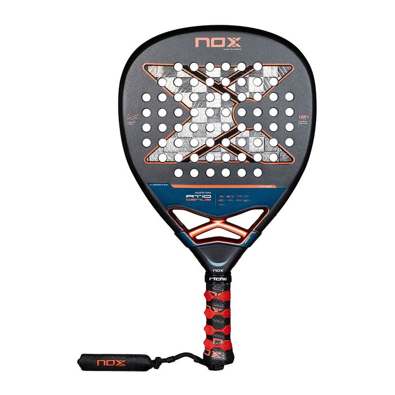 Racchetta da padel Uomo AT10 Genius Attack 18K Alum By Agustin Tapia 2025