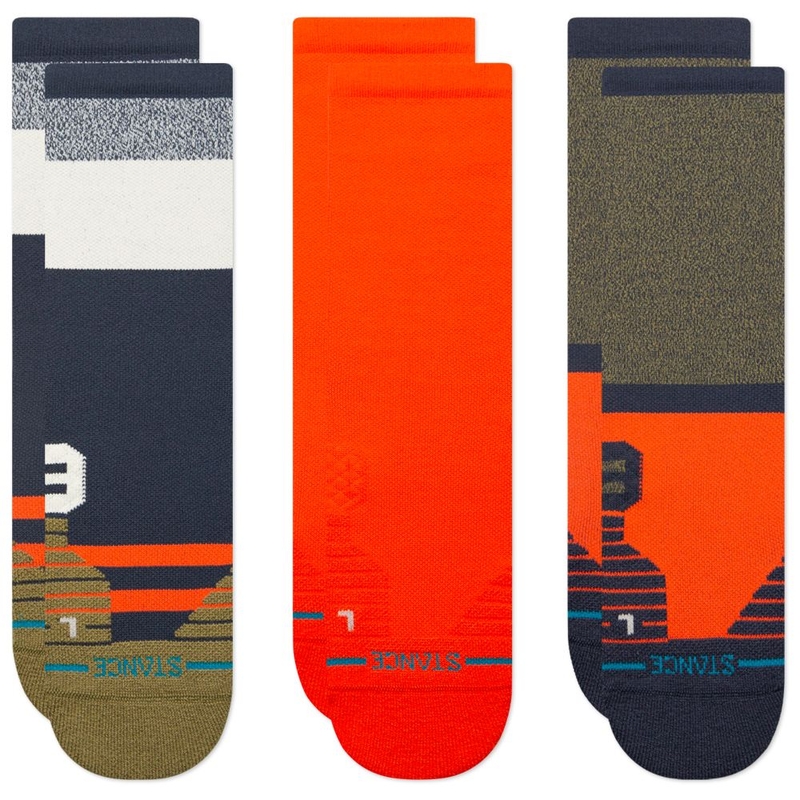 Calze  Route Mid Crew 3-Pack