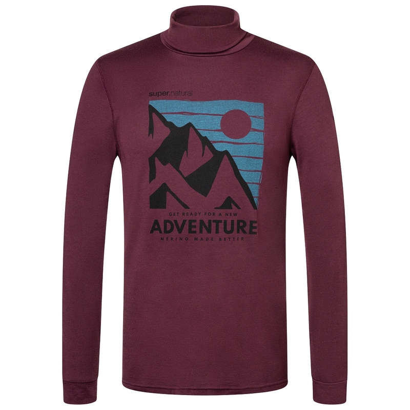T-Shirt Uomo Adventure Turtle Neck