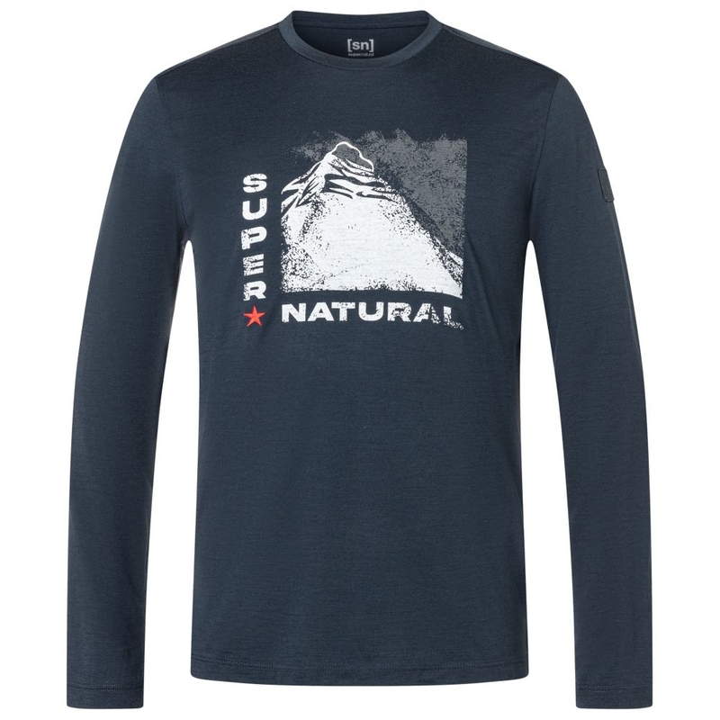 T-shirt maniche lunghe Uomo Super Mountain Bio J
