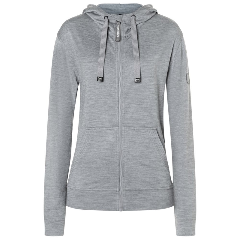 Felpa con cappuccio Donna Solution Bio