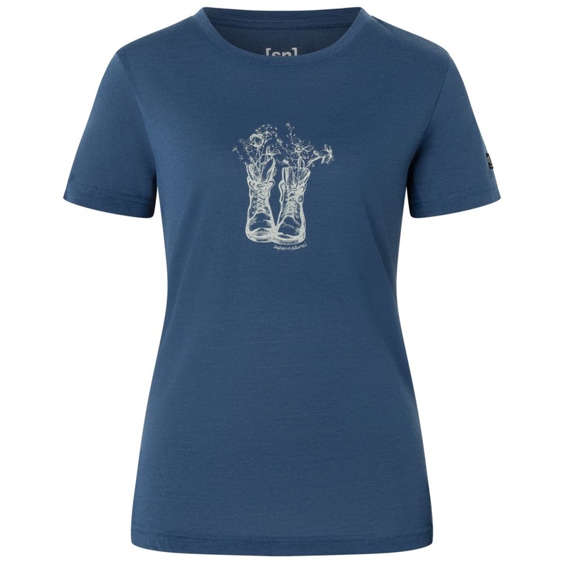 T-shirt maniche corte Donna Flower Boots