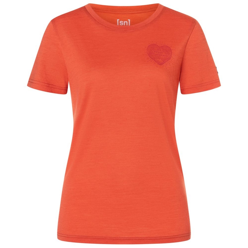 T-shirt maniche corte Donna Little Heartwood