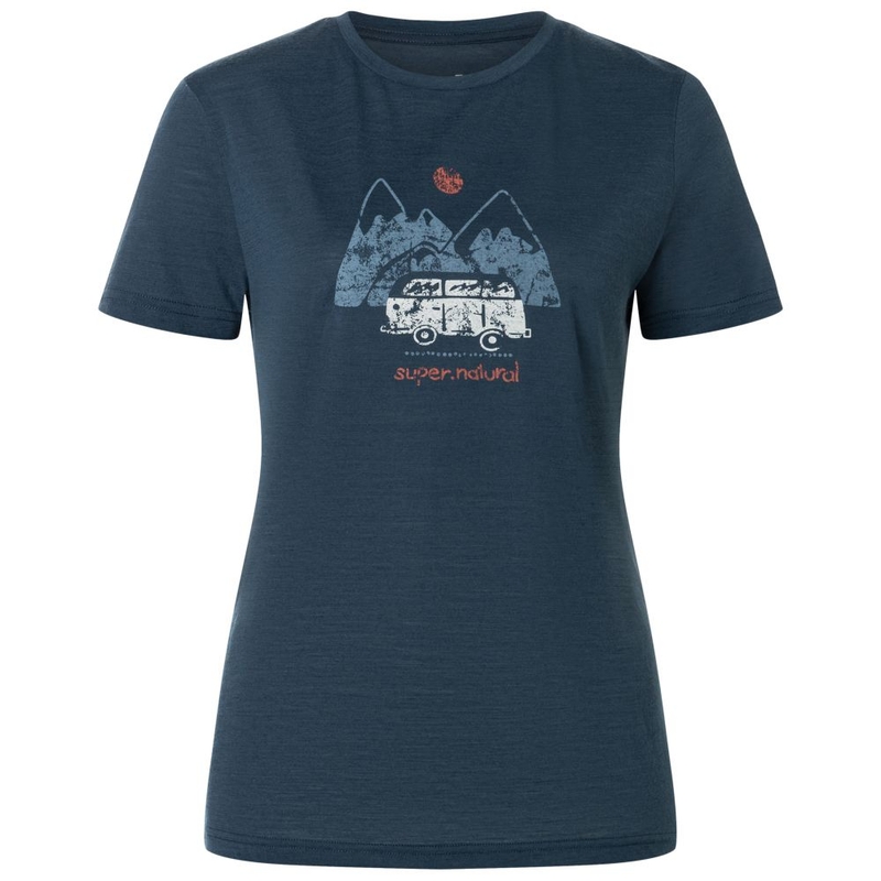 T-shirt maniche corte Donna Dolomites Campsites