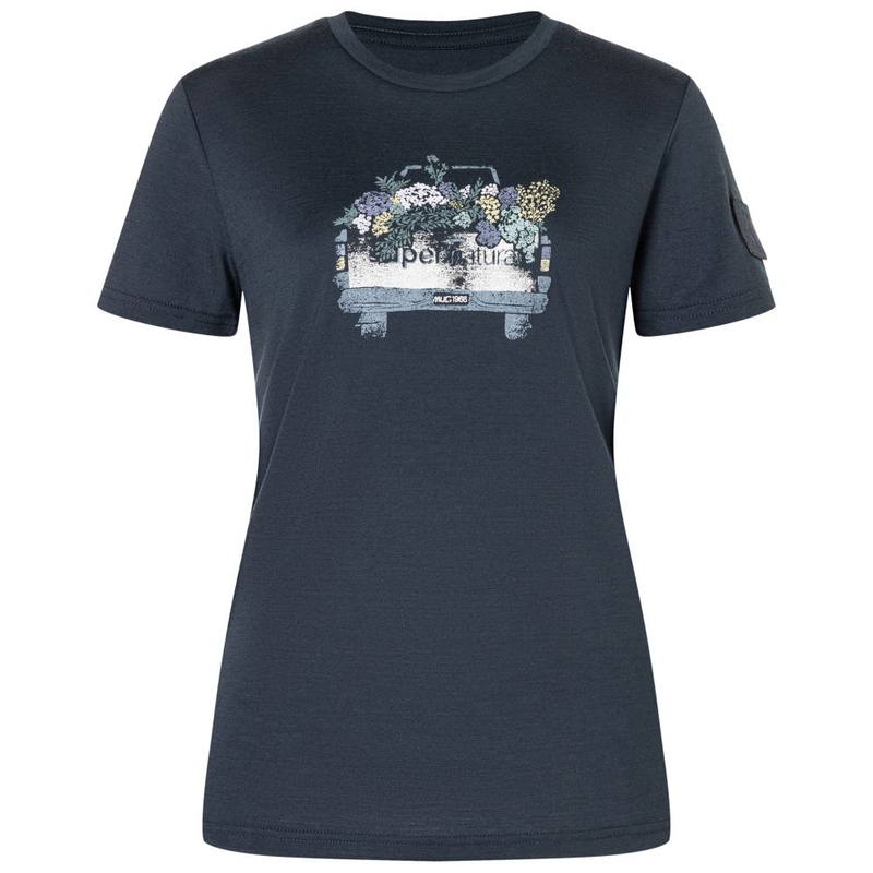 T-shirt maniche corte Donna Flower Delivery Bio J