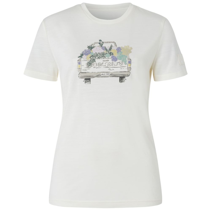 T-shirt maniche corte Donna Flower Delivery Bio J