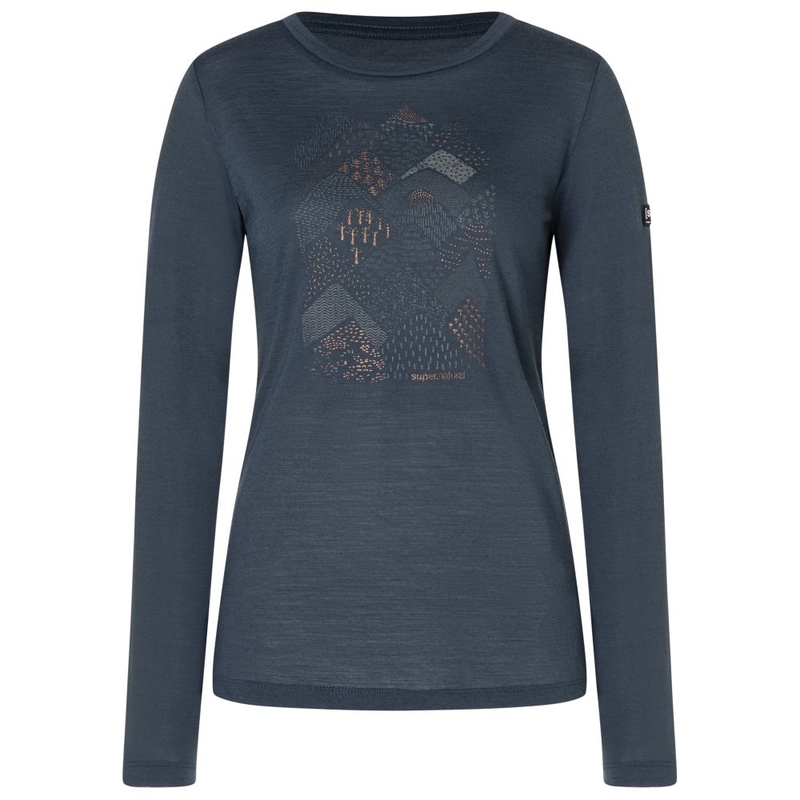 T-shirt maniche lunghe Donna Hilly