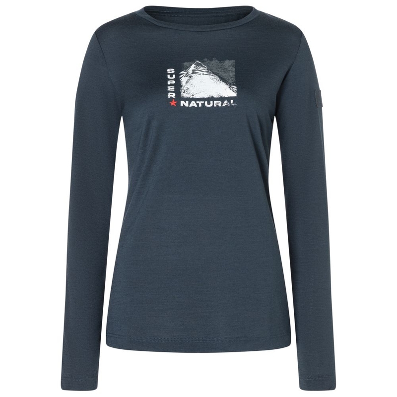 T-shirt maniche lunghe Donna Super Mountain Bio J