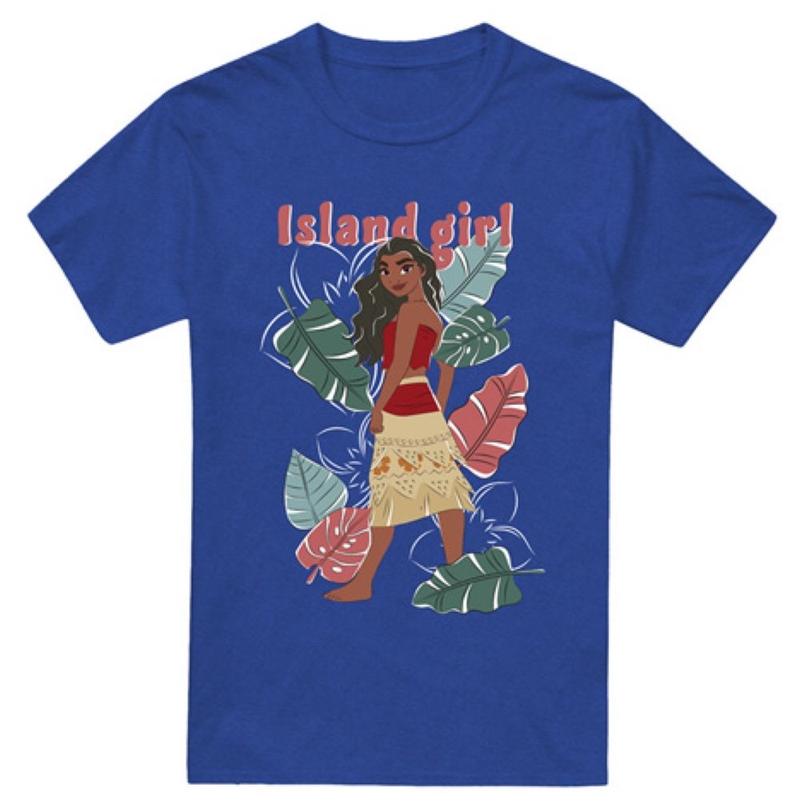 T-shirt maniche corte Donna Disney Moana Island Girl