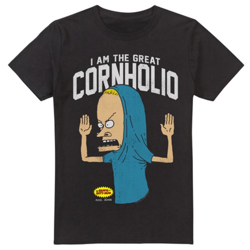 T-shirt maniche corte Uomo Beavis And Butthead/Cornholio